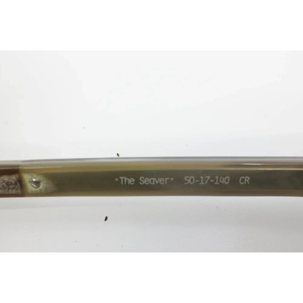 Penguin The Seaver Crystal Green Rectangular Eyeglass Frames 50-17-140 CR